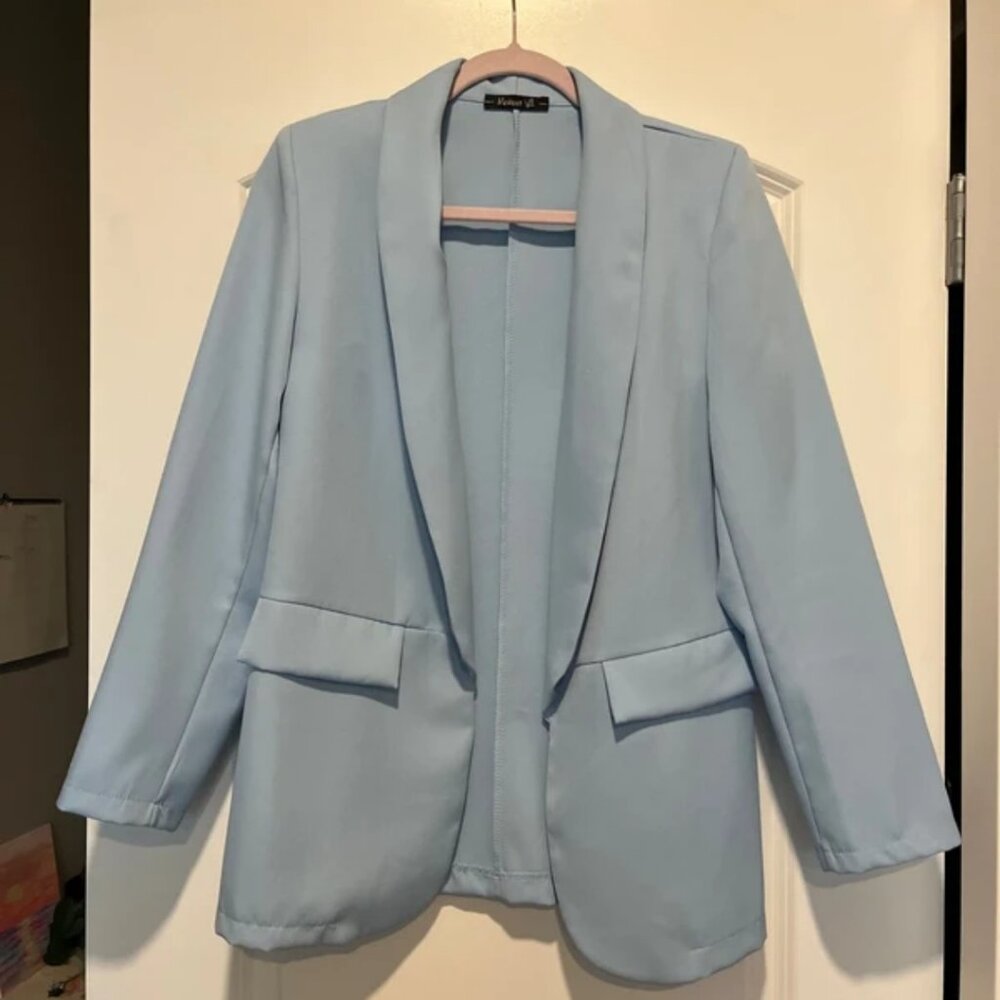 Light blue blazer